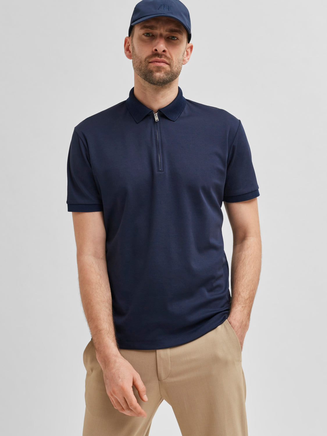SLHFAVE Polo Shirt - Sky Captain